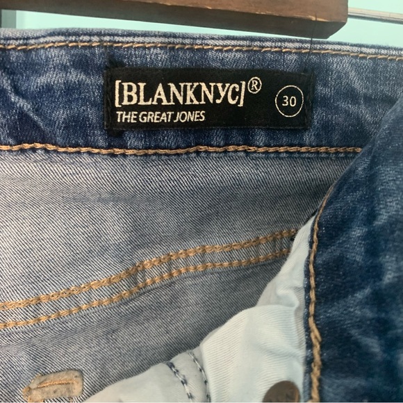 Blank NYC The Great Jones High Rise Skinny Jeans Medium Wash - Picture 5 of 7